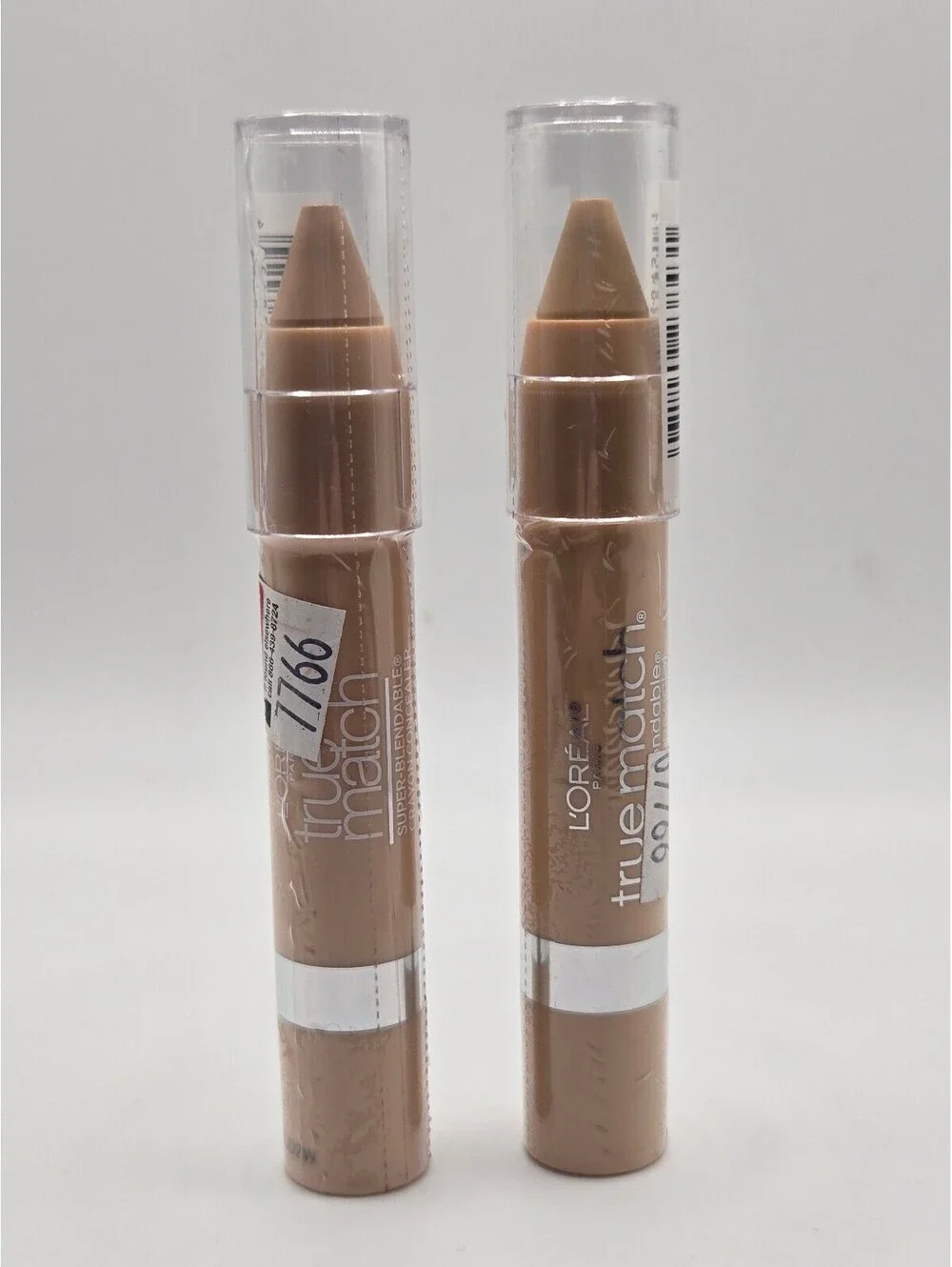 L'Oréal True Match Super-Blendable Concealer, Light/Light W1-2-3, Set of 2